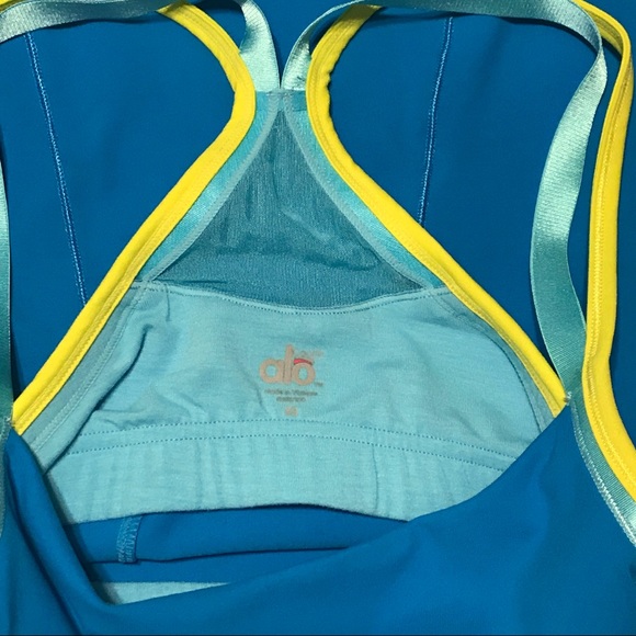 NWT ALO Yoga Split Strap Racerback Tank Top XS - Picture 6 of 8
